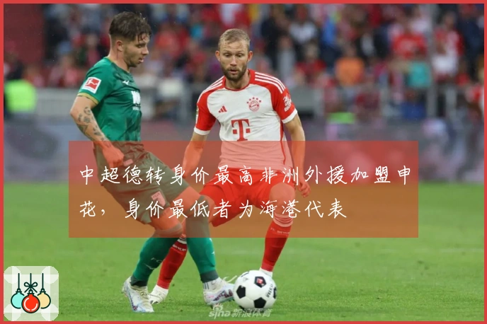 中超德转身价最高非洲外援加盟申花，身价最低者为海港代表